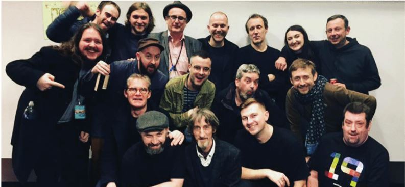 Man and the Echo with The Divine Comedy and crew